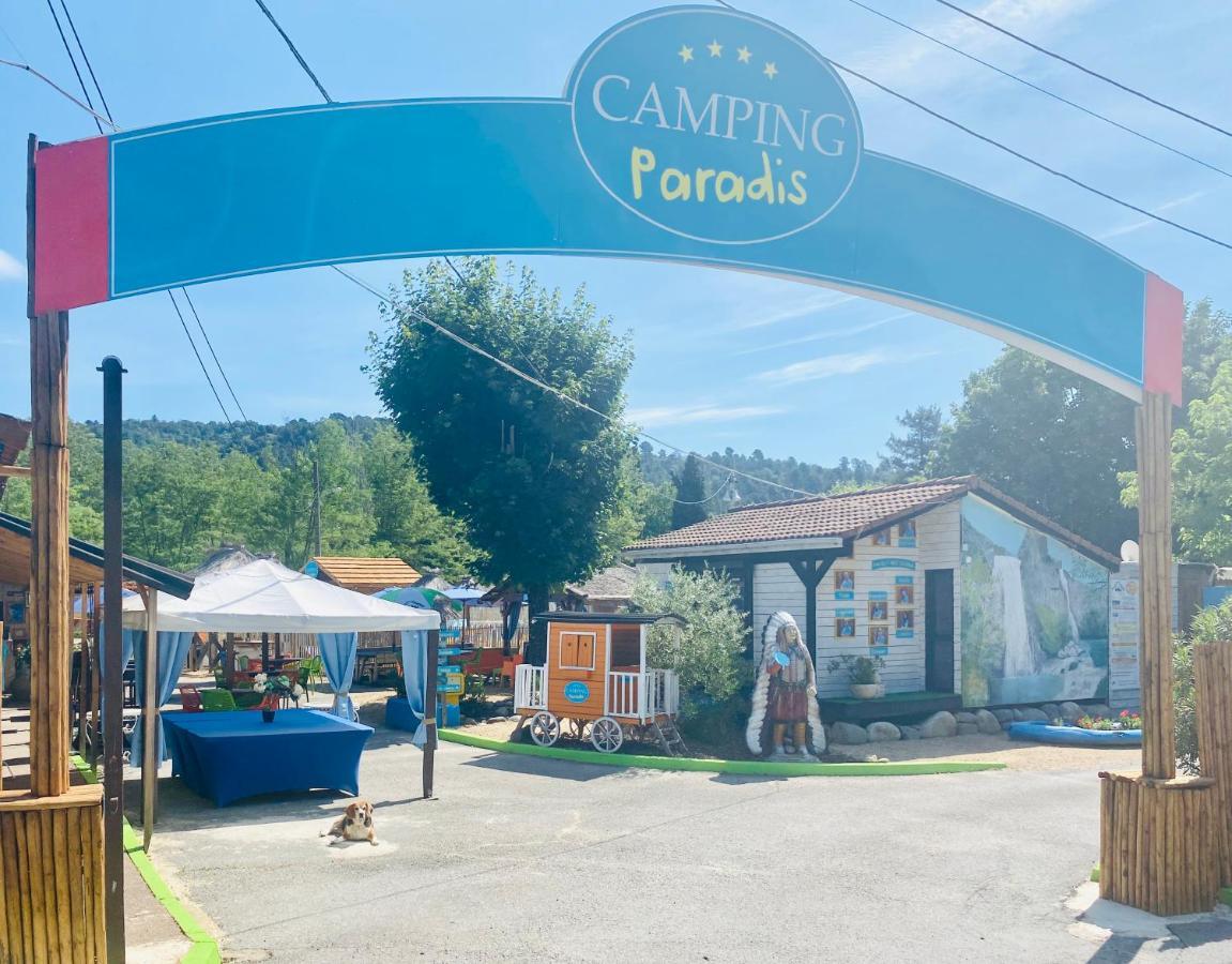 Camping Paradis Family Des Issoux Lalevade-dʼArdèche Екстериор снимка